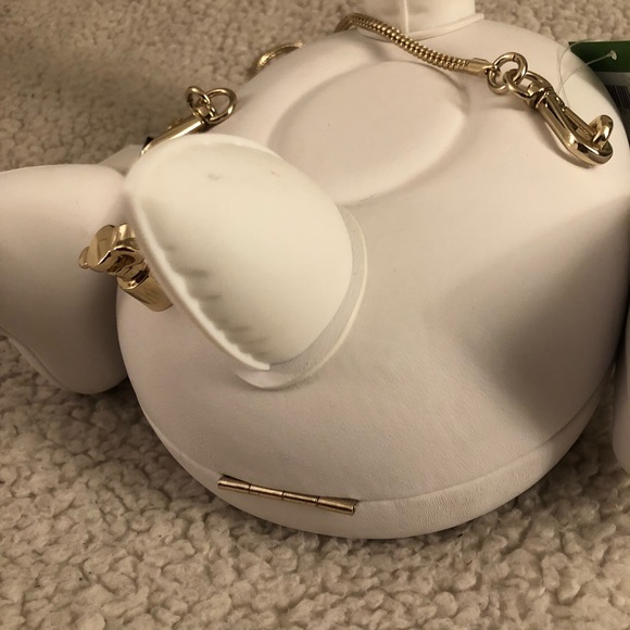 KATE SPADE Checking In 3D Swan Pool Float Bag - Picture 6 of 8